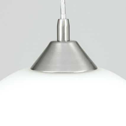 Hanglamp aan een koord GRADO 1xE27/60W/230V diameter 40 cm mat chroom