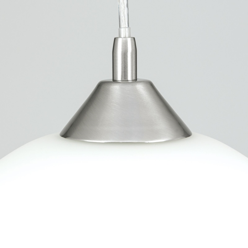 Hanglamp aan een koord GRADO 1xE27/60W/230V diameter 40 cm mat chroom