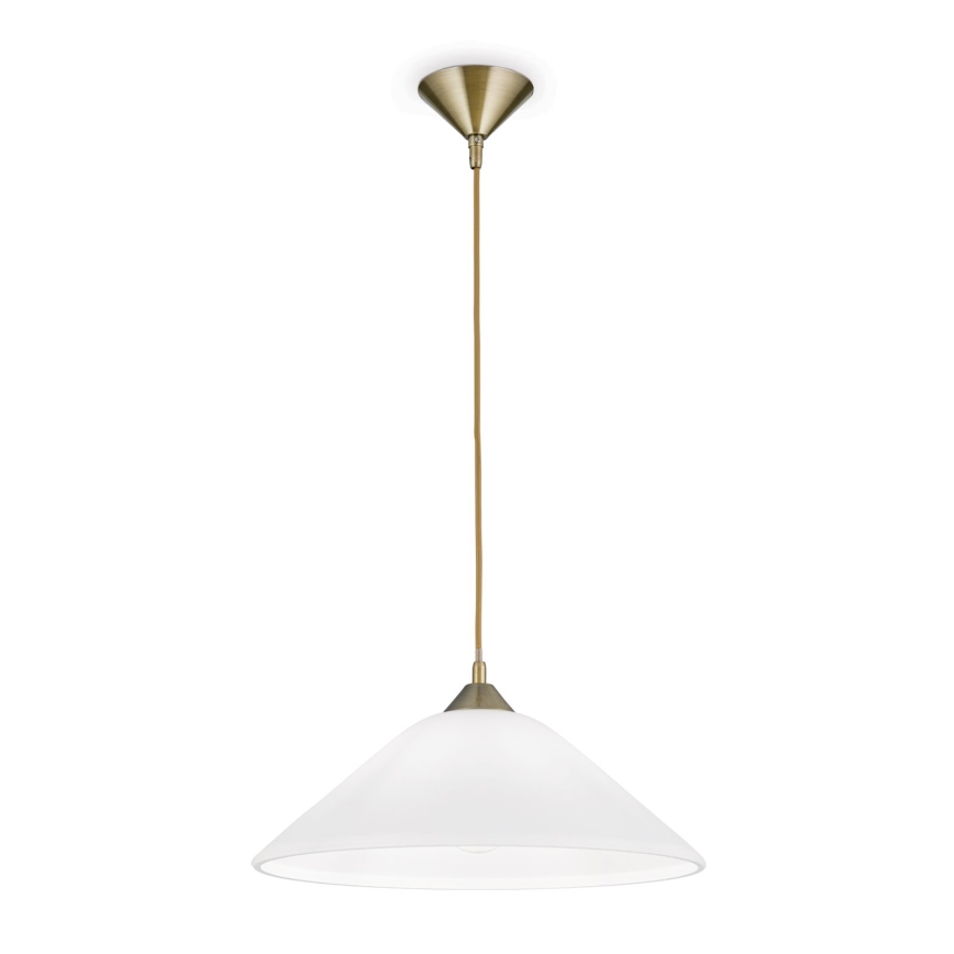 Hanglamp aan een koord GRADO 1xE27/60W/230V diameter 40 cm messing