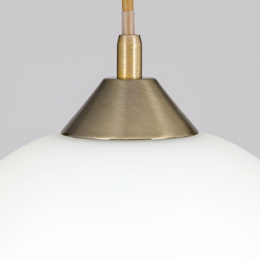 Hanglamp aan een koord GRADO 1xE27/60W/230V diameter 40 cm messing