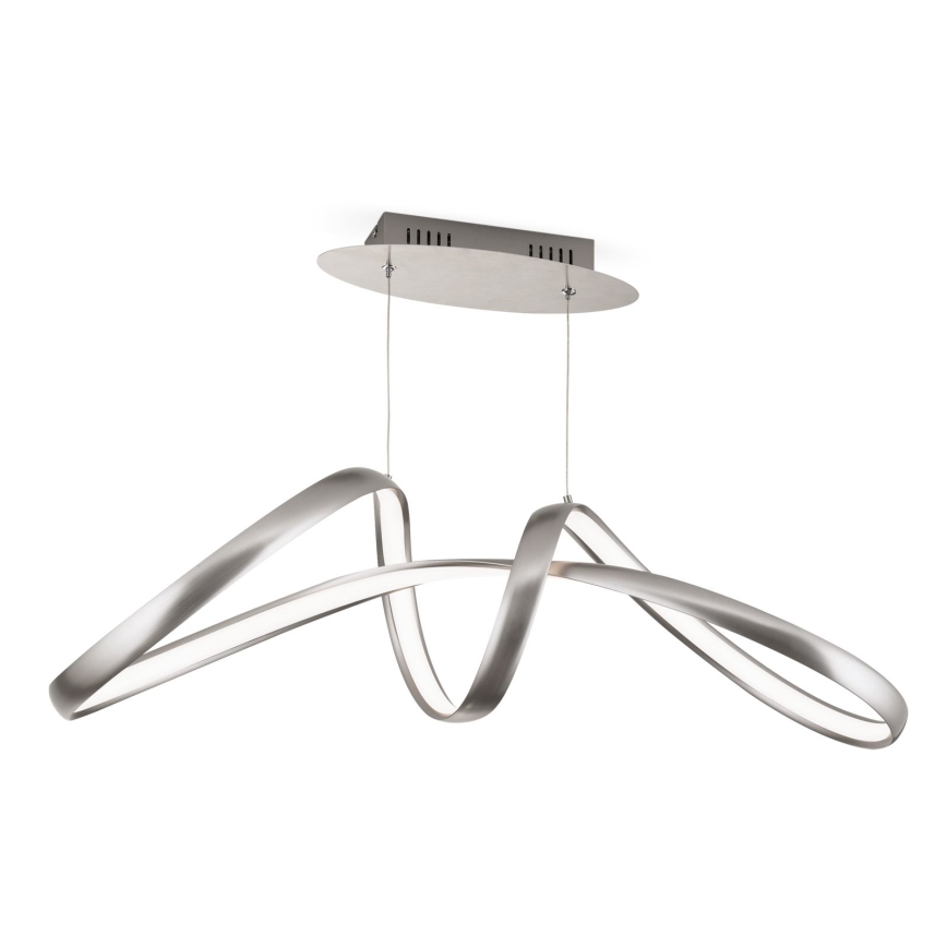 Dimbare LED hanglamp aan een koord CIRCUS LED/36W/230V zilver