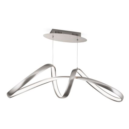 LED Dimbare hanglamp aan kabel CIRCUS LED/36W/230V zilver