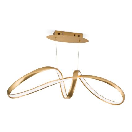 Suspension filaire à intensité variable CIRCUS LED/36W/230V doré