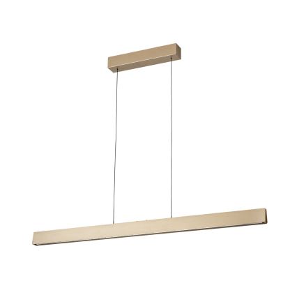 Dimbare LED hanglamp aan een koord TARA LED/44W/230V 2700/3800/4500/5700K goud