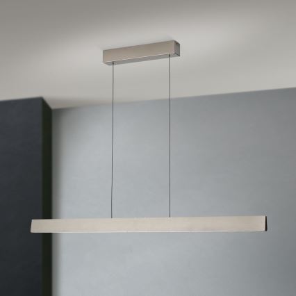 Dimbare LED hanglamp aan een koord TARA LED/44W/230V 2700/3800/4500/5700K mat chroom