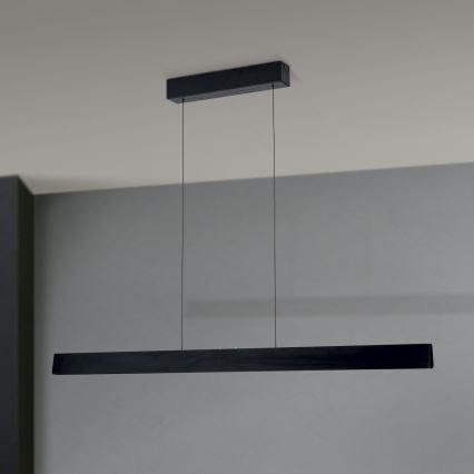 Dimbare LED hanglamp aan een koord TARA LED/44W/230V 2700/3800/4500/5700K zwart