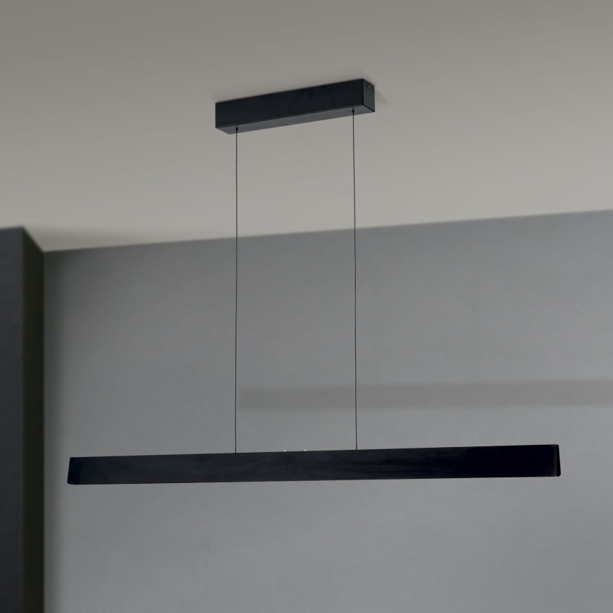 Dimbare LED hanglamp aan een koord TARA LED/44W/230V 2700/3800/4500/5700K zwart