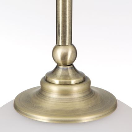Hanglamp aan een koord OLD LAMP 1xE27/40W/230V wit/messing