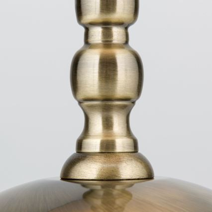 Lampe de table TONIA 1xE27/60W/230V d. 25 cm blanc/bronze