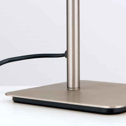 Lampe de table CARLTON 1xE27/40W/230V blanc/chrome mat