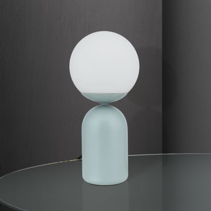 Lampe de table STANLEY 1xE14/25W/230V céramique/menthe