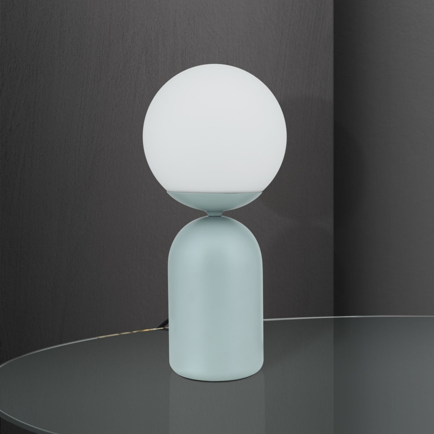 Lampe de table STANLEY 1xE14/25W/230V céramique/menthe