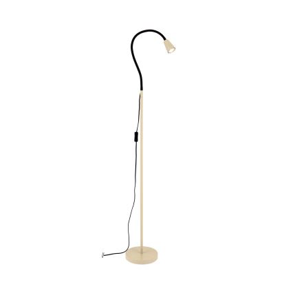 Lampadaire flexible DOTTY 1xGU10/10W/230V beige/noir