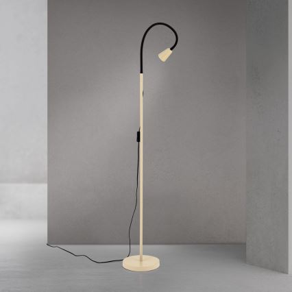 Lampadaire flexible DOTTY 1xGU10/10W/230V beige/noir