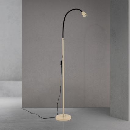 Lampadaire flexible DOTTY 1xGU10/10W/230V beige/noir