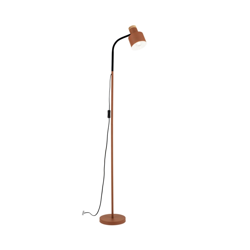 Lampadaire GILI 1xE27/40W/230V, coloris brique