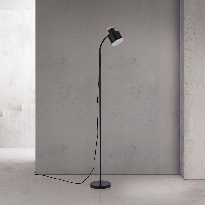 Lampadaire GILI 1xE27/40W/230V noir