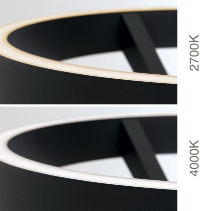 Lampadaire LED à intensité réglable KOLK LED/40W/230V 2700/4000K noir