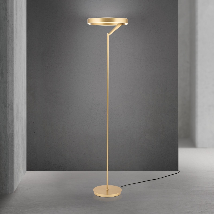 Lampadaire LED dimmable KOLK LED/40W/230V 2700/4000K doré