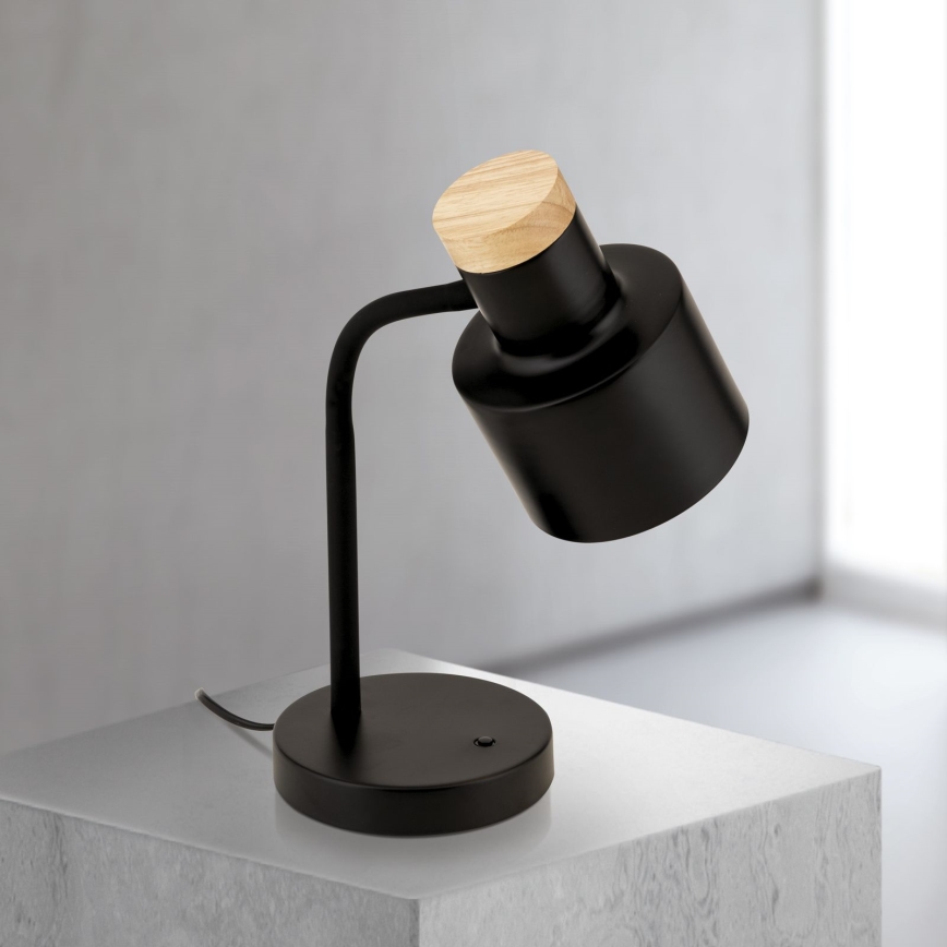 Lampe de table GILI 1xE27/40W/230V noire