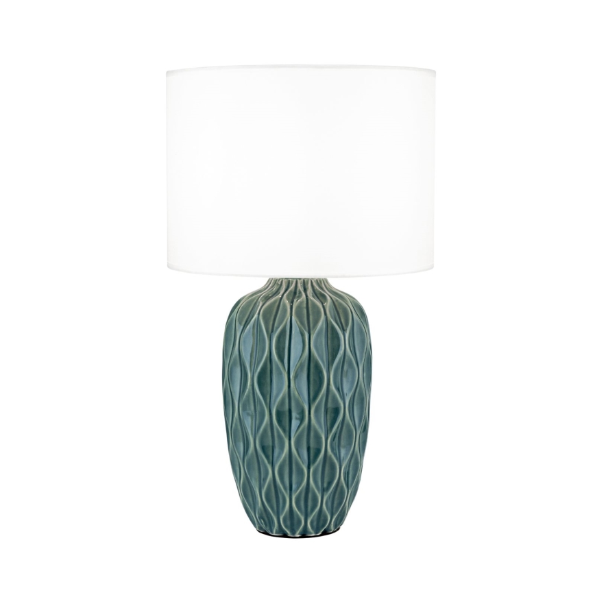 Lampe de table TORTUGA 1xE27/40W/230V vert/blanc