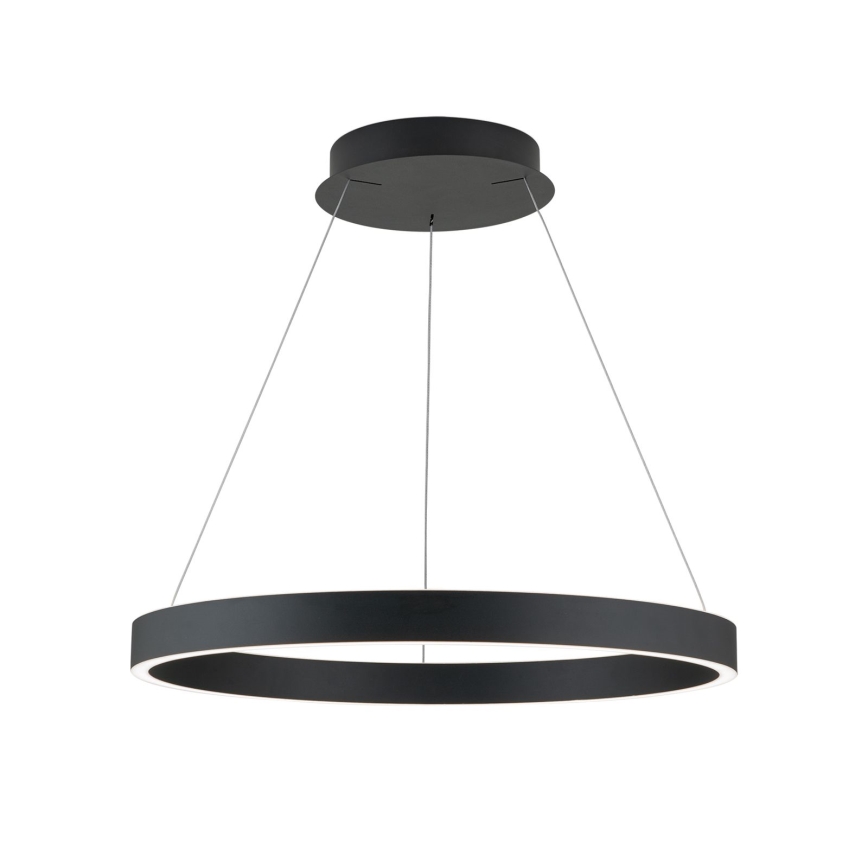 Dimbare pendellamp aan kabel KOLK LED/60W/230V 2700/3000/4000K Ø 60 cm zwart