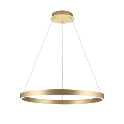 dimbare LED-kroonluchter met kabelophanging KOLK LED/80W/230V 2700/3000/4000K Ø 80 cm goudkleurig