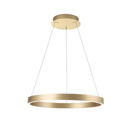 LED dimbare pendellamp aan kabel KOLK LED/60W/230V 2700/3000/4000K Ø 60 cm goud