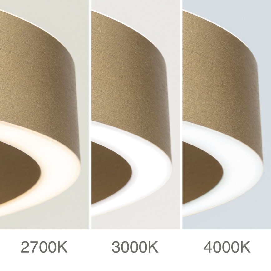 LED dimbare pendellamp aan kabel KOLK LED/60W/230V 2700/3000/4000K Ø 60 cm goud