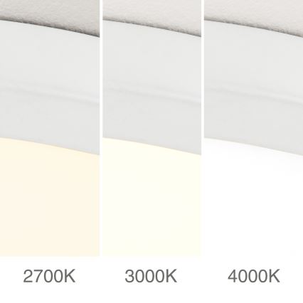 Dimbare LED-plafondlamp DISC LED/30W/230V 2700/3000/4000K Ø 40 cm wit