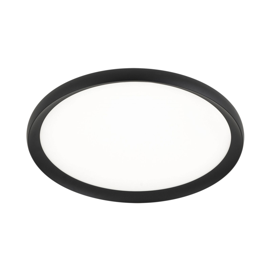 LED plafondlamp KANT LED/30W/230V 2700/3000/4000K Ø 40 cm zwart