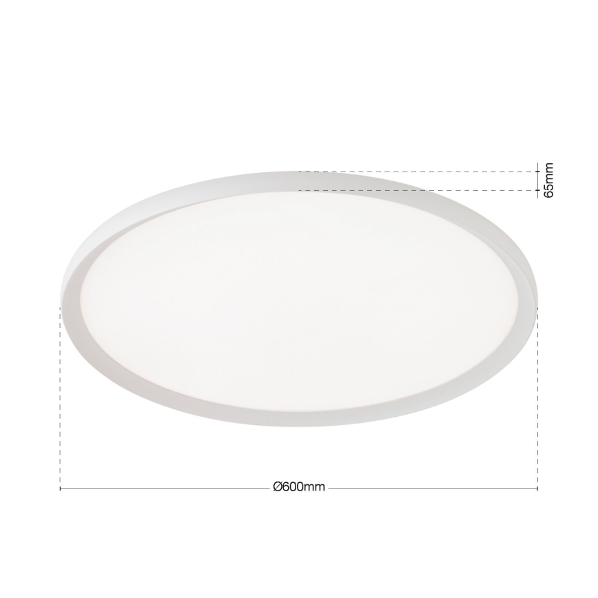 LED plafondlamp KANT LED/50W/230V 2700/3000/4000K Ø 60 cm wit