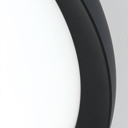 LED plafondlamp KANT LED/50W/230V 2700/3000/4000K Ø 60 cm zwart