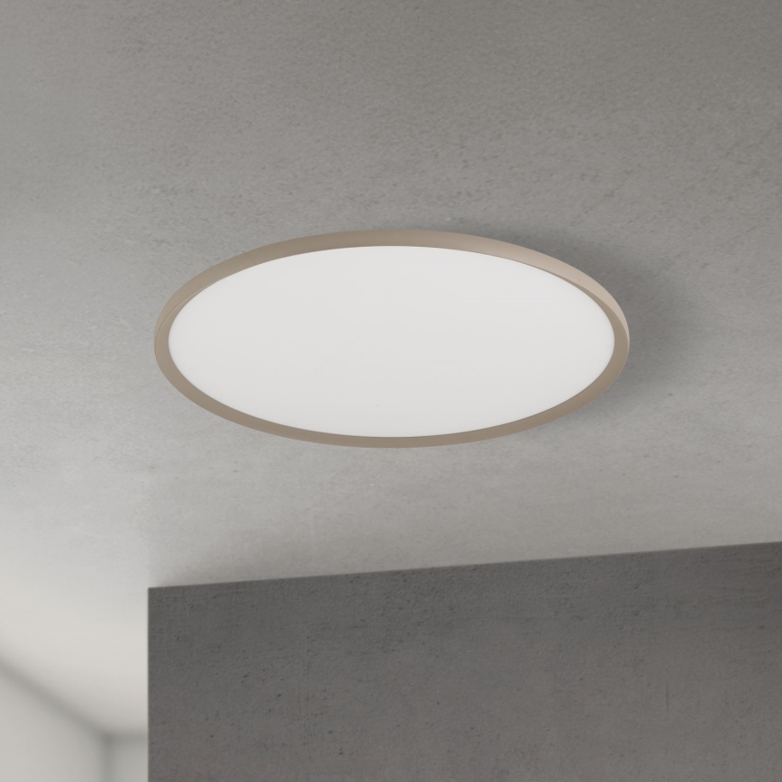 LED-plafondlamp KANT LED/66W/230V 2700/3000/4000K Ø 80 cm beige