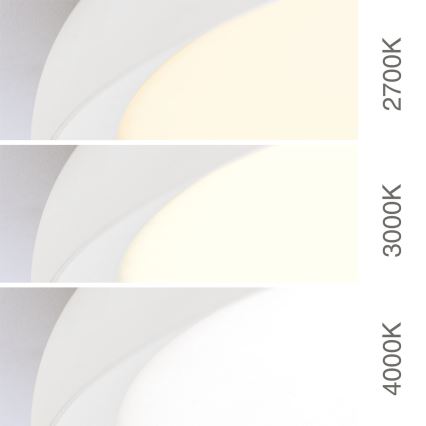 LED plafondlamp KANT LED/66W/230V 2700/3000/4000K Ø 80 cm wit