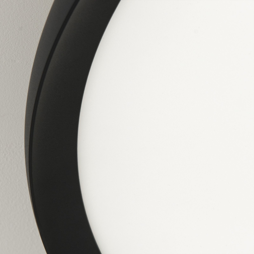 LED plafondlamp KANT LED/66W/230V 2700/3200/4000K Ø 80 cm zwart