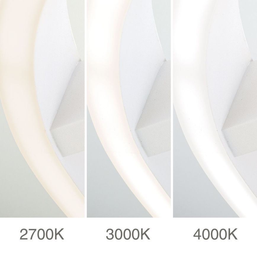 LED plafondlamp KOLK LED/40W/230V 2700/3000/4000K Ø 40 cm wit