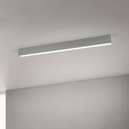 Luminaire LED plafond/suspension 2 en 1 PALKKI LED/38W/230V 3000/4000/5000K gris