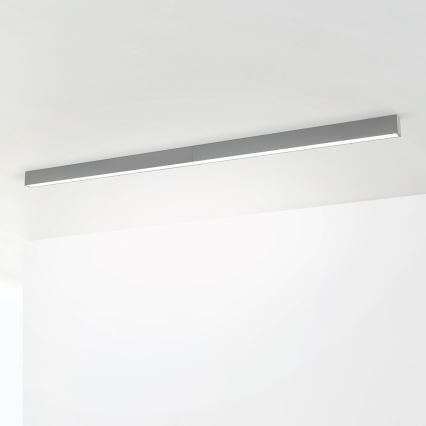 Luminaire LED plafond/suspension 2 en 1 PALKKI LED/38W/230V 3000/4000/5000K gris
