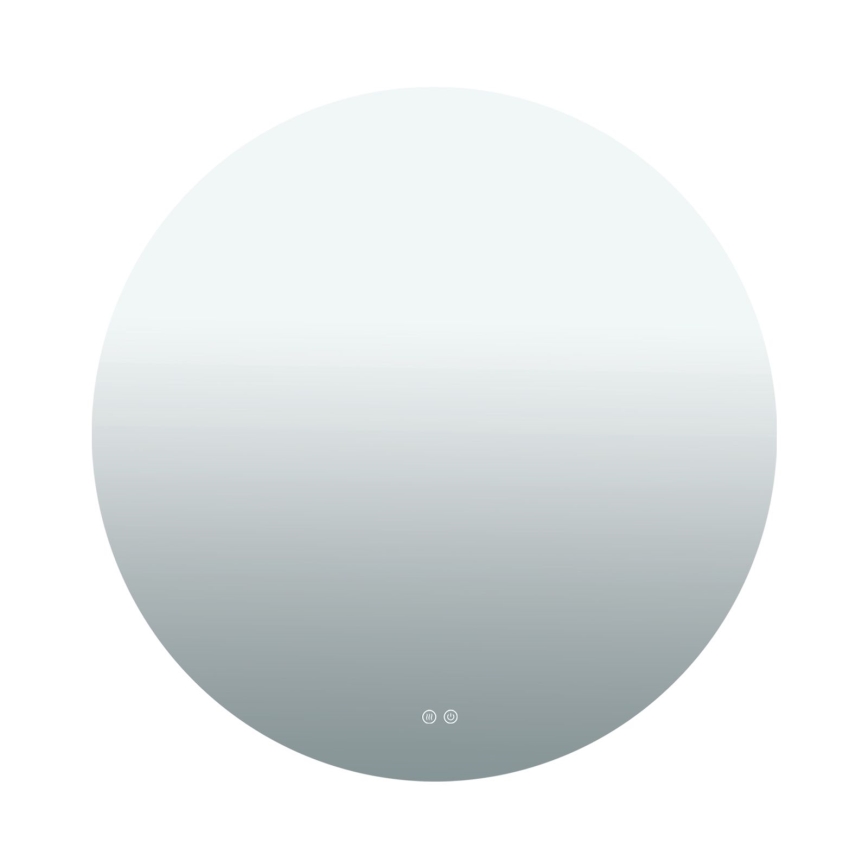 LED-badkamerspiegel, verwarmd, wandmodel met achtergrondverlichting FOCUS LED/27W/230V 3000/4200/6000K Ø 80 cm IP44