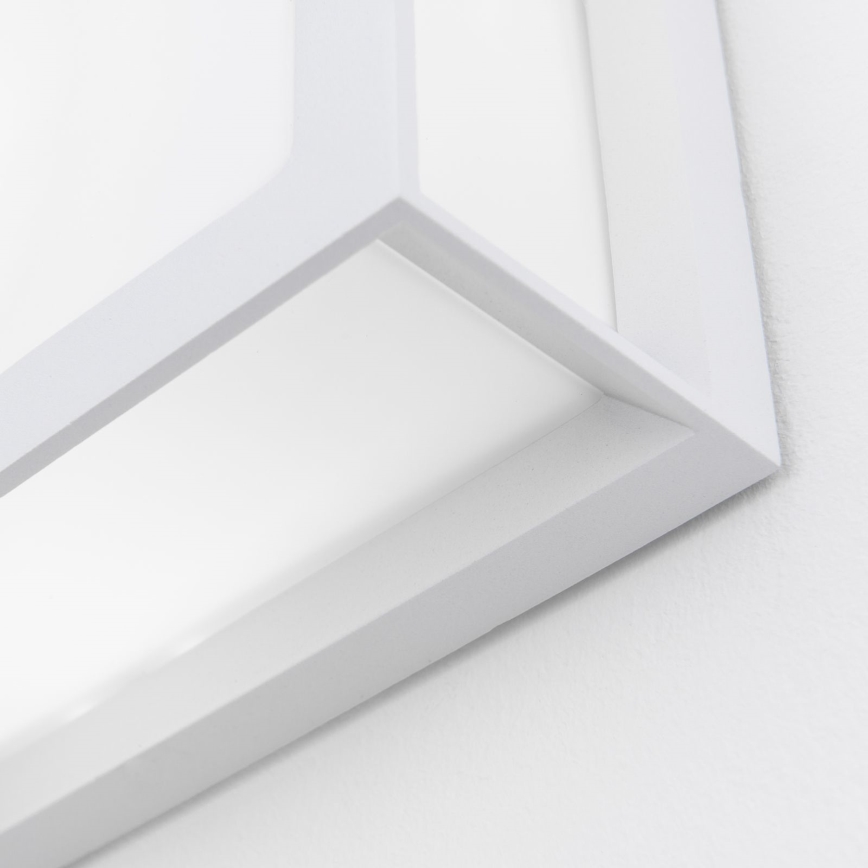 Luminaire d'extérieur HENRY 2xE27/15W/230V IP44 blanc