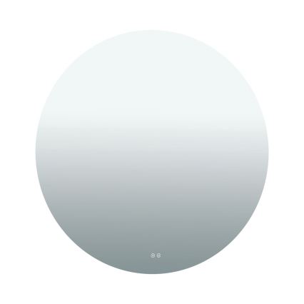 Miroir mural chauffant LED pour salle de bains avec rétroéclairage FOCUS LED/30W/230V 3000/4200/6000K Ø 100 cm IP44