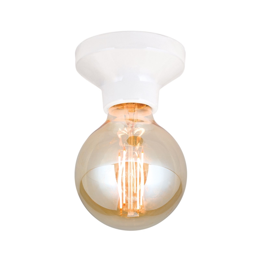 Plafondlamp FROST 1xE27/60W/230V wit