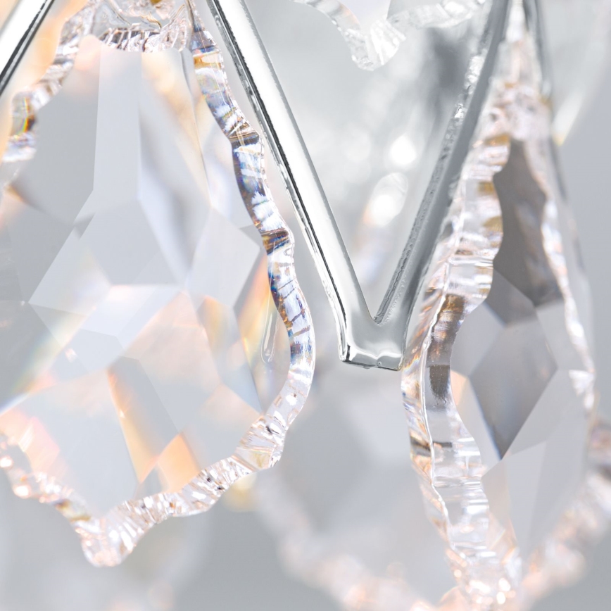 Plafondlamp RITA 1xG9/40W/230V Ø 9 cm glanzend chroom