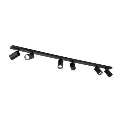 Plafondspot SEAN 6xGU10/13W/230V zwart