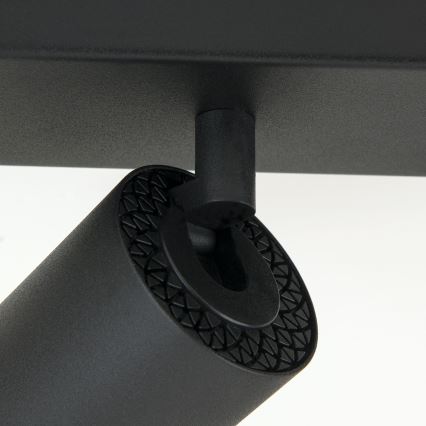 Plafonnier à spots SEAN 8x GU10/13W/230V, noir