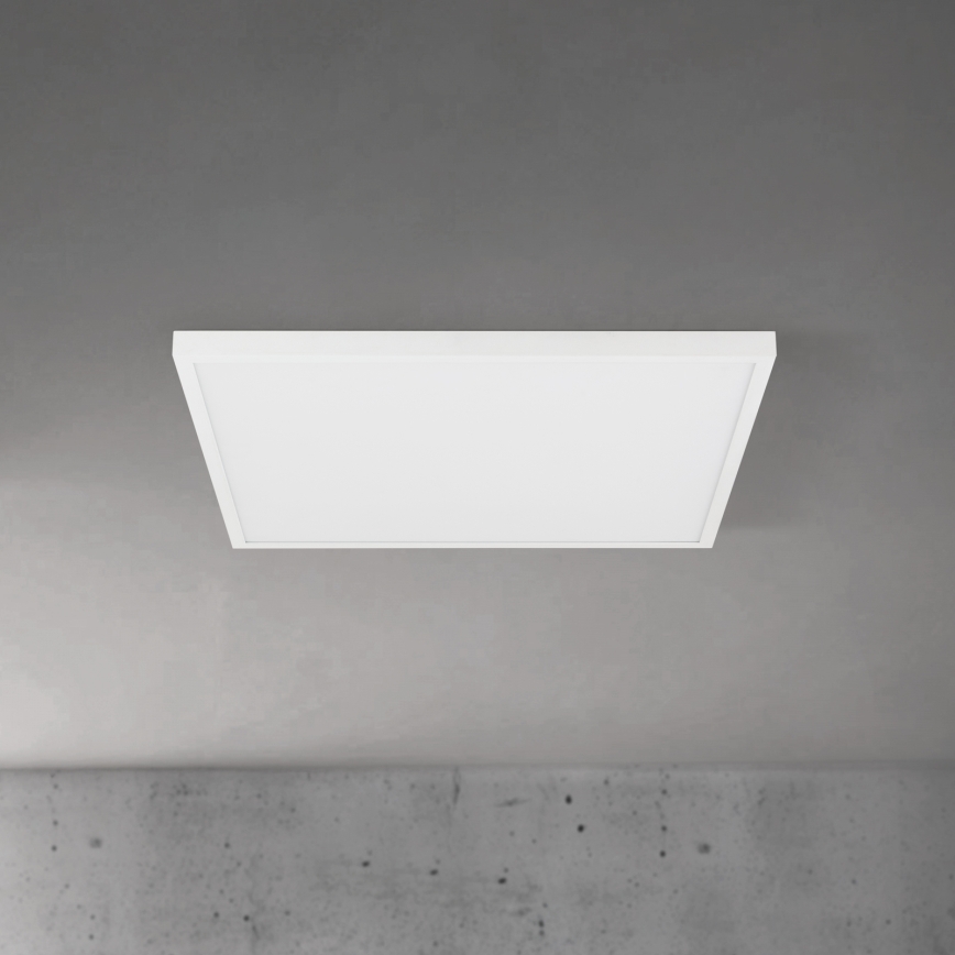 Plafonnier LED dimmable DISC LED/46W/230V 2700/3000/4000K 59x59 cm blanc