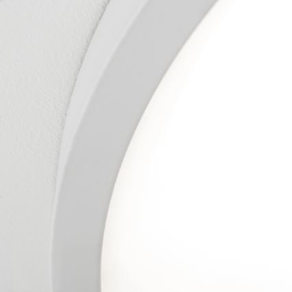 Plafonnier LED dimmable DISC, 46 W, 230 V, températures de couleur sélectionnables : 2700/3000/4000 K, Ø 60 cm, blanc