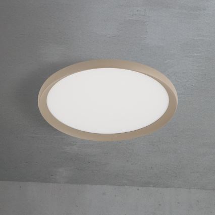 Plafonnier LED KANT LED/30W/230V 2700/3000/4000K Ø 40 cm beige