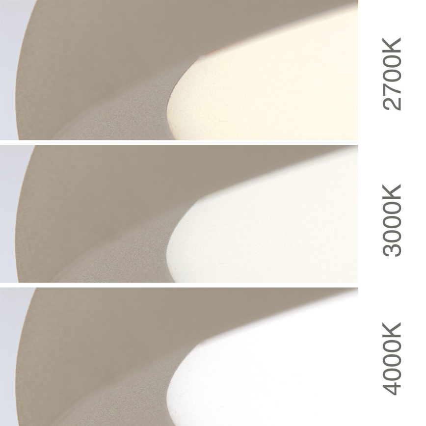 Plafonnier LED KANT, 50 W, 230 V, 2700/3000/4000 K, Ø 60 cm, beige
